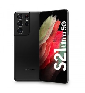 Samsung Galaxy S21 Ultra 5G SM-G998B 17,3 cm (6.8") Dual SIM Android 11 USB tip-C 12 Giga Bites 128 Giga Bites 5000 mAh Negru