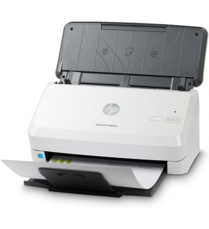 HP Scanjet Pro 3000 s4 Sheet-fed scaner 600 x 600 DPI A4 Negru, Alb
