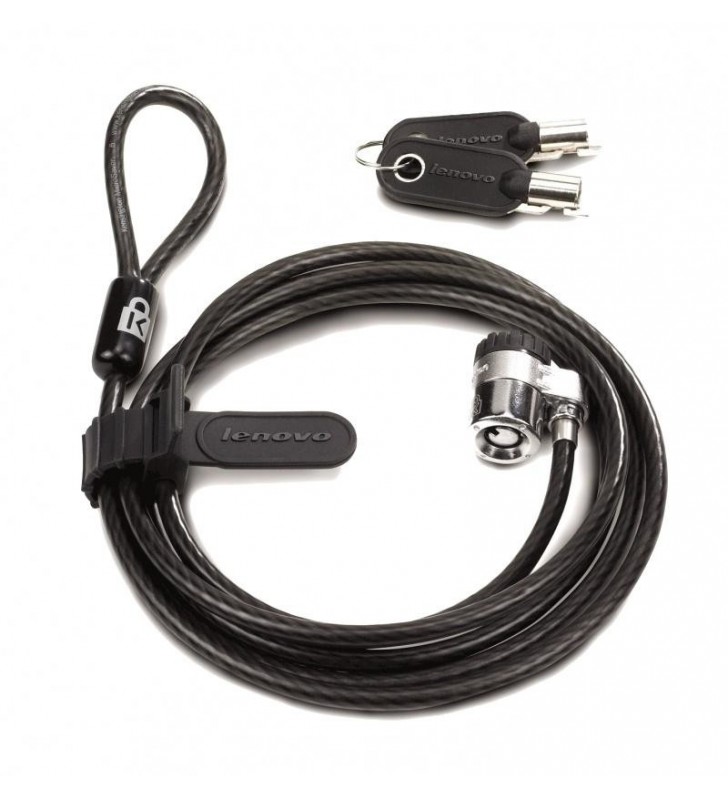 Lenovo Kensington MicroSaver Security Cable Lock cabluri cu sistem de blocare Negru 1,8 m