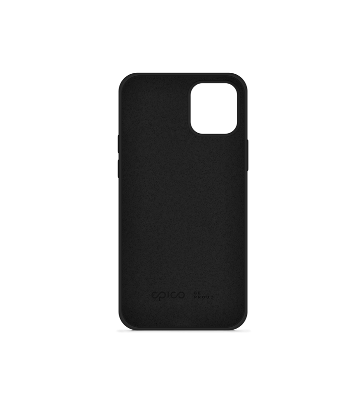 Husa de protectie Epico pentru iPhone 12 Mini, Silicon, Negru