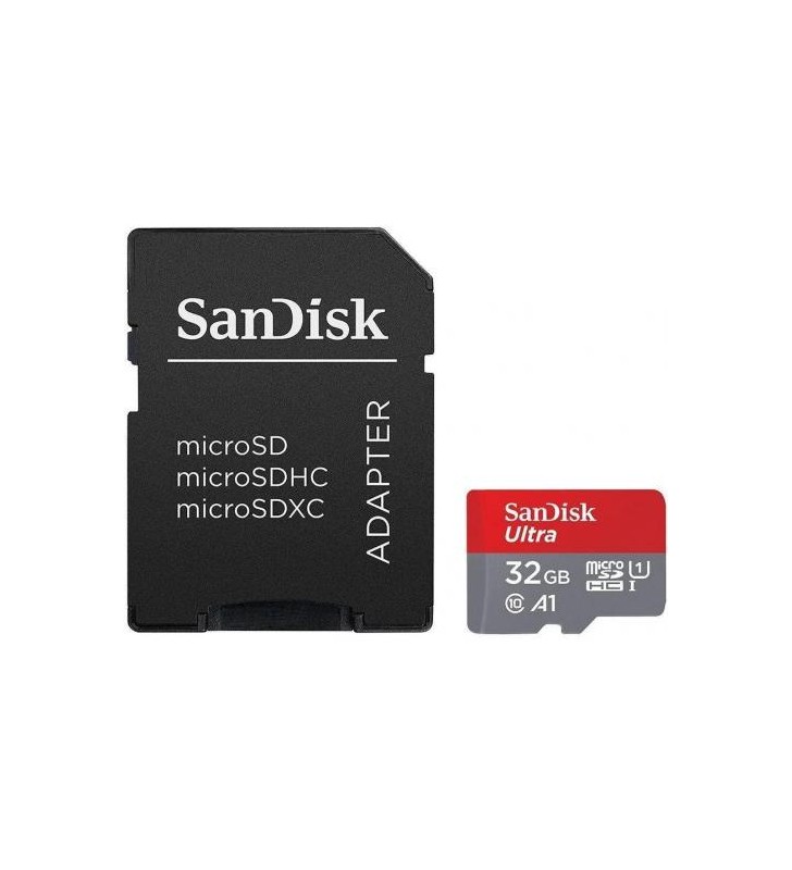 Memory Card SanDisk Ultra MicoSDXC 32GB, CLASA 10 + Adaptor SD