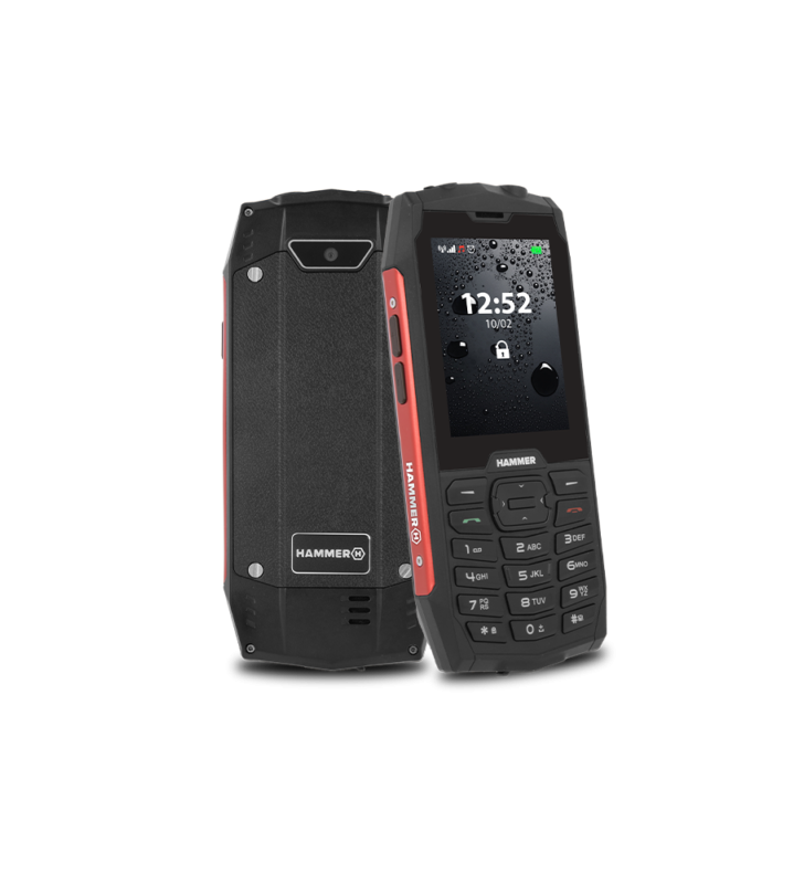 Hammer 4 DS Red 2G/2.8"/64MB/64MB/2MP/2000mAh IP68 - Rugged