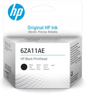 HP Cap de imprimare 6ZA11AE negru capete de imprimantă Inkjet termală