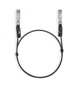 TP-LINK TL-SM5220-1M cabluri din fibră optică SFP+ DAC Negru