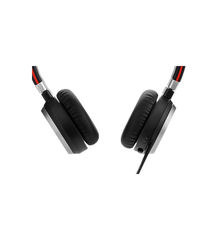 Jabra Evolve 65 UC Stereo Căști Bandă de fixare pe cap Bluetooth Negru