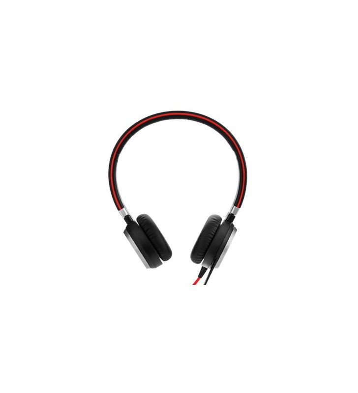 Jabra Evolve 40 MS Stereo Căști Bandă de fixare pe cap Conector 3,5 mm Negru