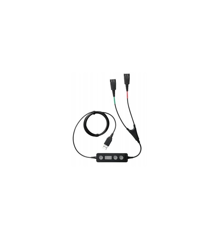 Jabra Link 265 cablu audio USB2.0 2x QD Negru