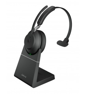 Jabra Evolve2 65, MS Mono Căști Bandă de fixare pe cap USB Tip-A Bluetooth Negru