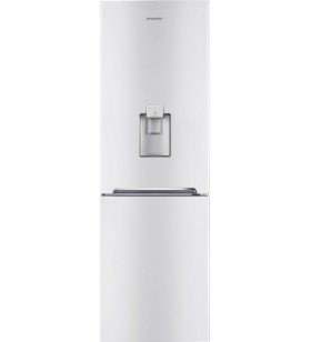 Combina frigorifica Daewoo, NoFrost, 60/186 cm, A+/F, 324 l net (230 l + 94 l), Water Dispencer, MultiCooling, alba