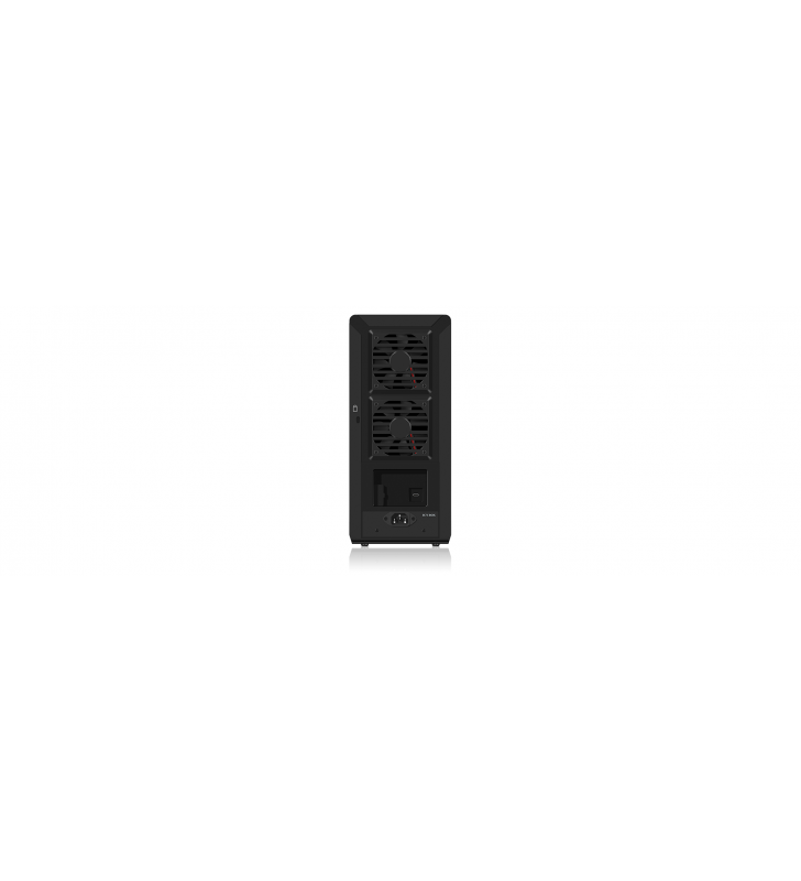 ICYBOX IB-3780-C31 IcyBox enclosure for 8x 3,5 / 2,5 SATA HDD/SSD, USB 3.1 Type-C, Black