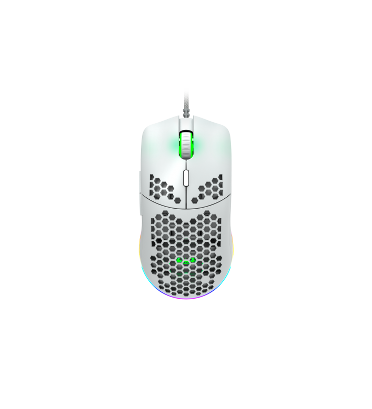 Mouse Optic Canyon Puncher GM-11, USB, White