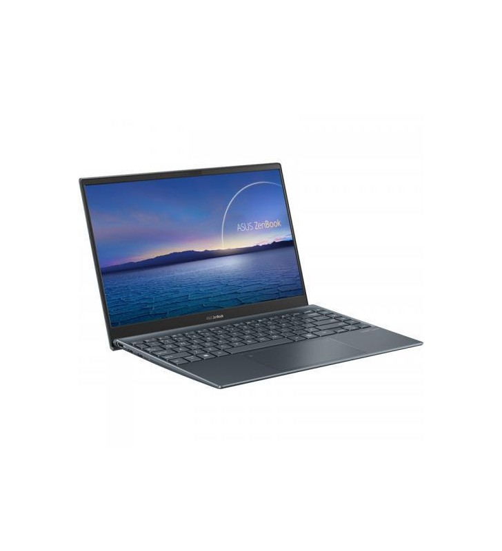 Ultrabook ASUS ZenBook 13 UX325EA-KG255T, Intel Core i7-1165G7, 13.3inch, RAM 16GB, SSD 512GB, Intel Iris Xe Graphics, Windows 10, Pine Grey + Docking station ASUS OS200