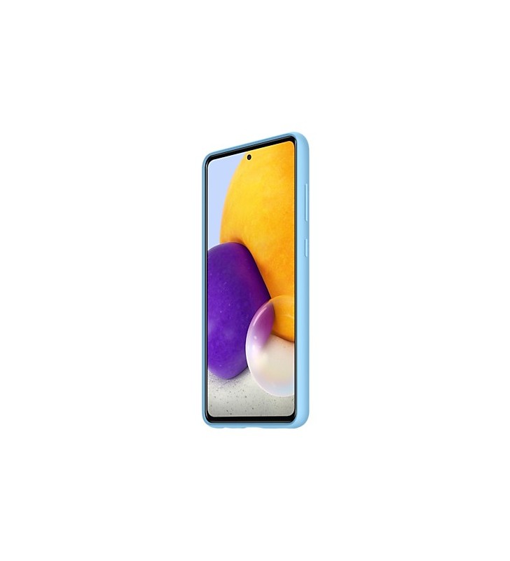 Samsung A72 Silicone Cover Blue carcasă pentru telefon mobil 17 cm (6.7") Copertă Albastru