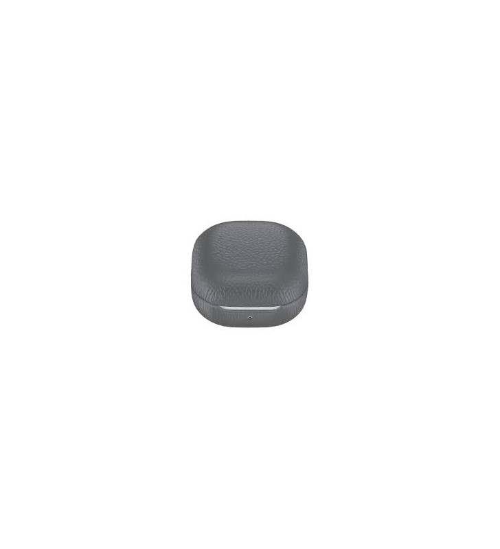 Samsung Galaxy Buds Live Leather Cover Gray