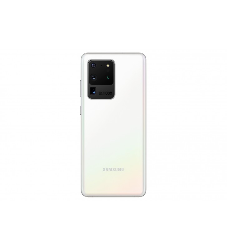 Samsung Galaxy S20 Ultra 5G SM-G988B 17,5 cm (6.9") Android 10.0 USB tip-C 12 Giga Bites 128 Giga Bites 5000 mAh Alb