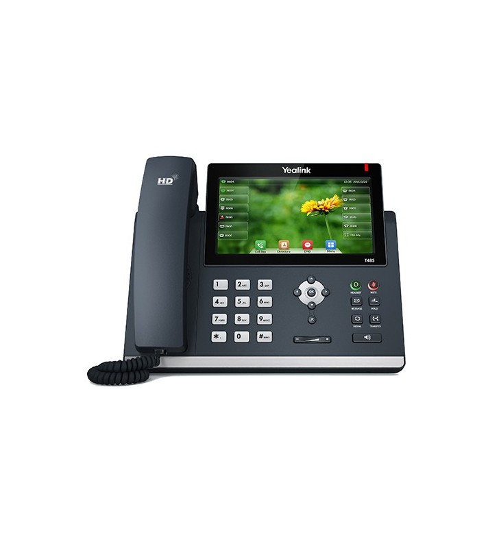 Yealink SIP-T48S telefoane IP Negru 16 linii LCD
