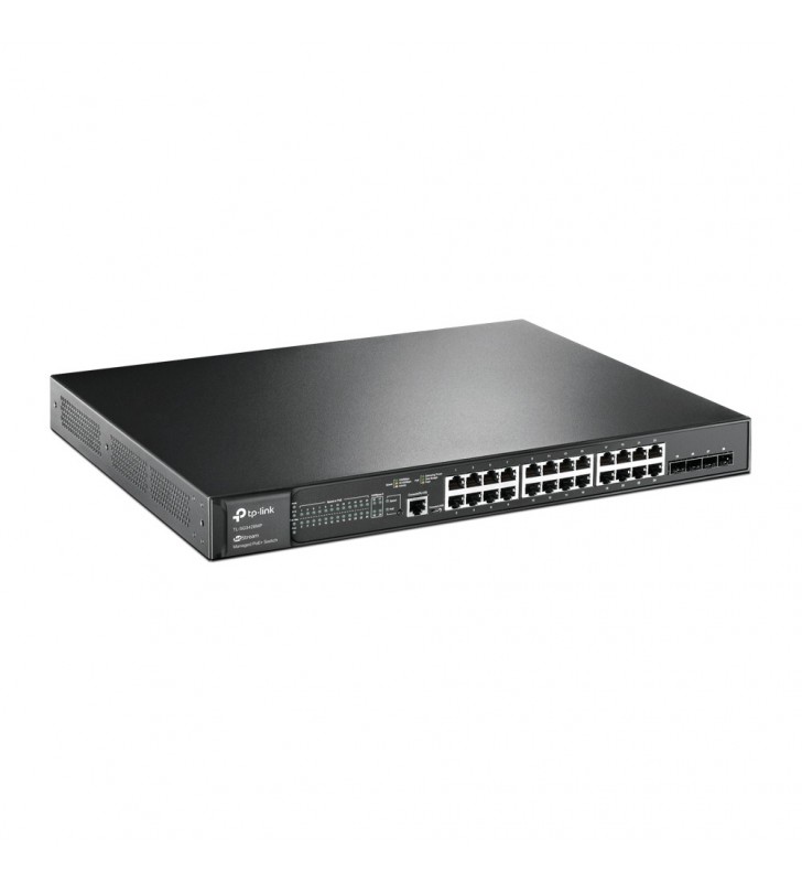 TP-LINK TL-SG3428MP switch-uri Gestionate L2/L2+ Gigabit Ethernet (10/100/1000) Power over Ethernet (PoE) Suport Negru