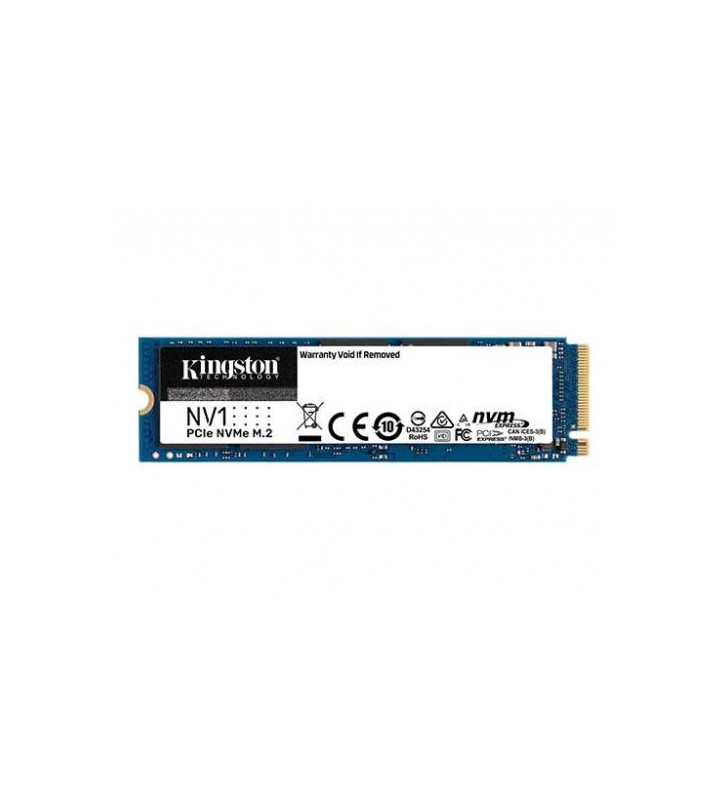 SSD Kingston NV1 500GB, PCIe Gen 3.0 x 4, M.2