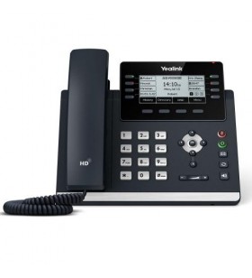Telefon IP Yealink SIP-T43U, 16 Conturi SIP, PoE, Classic Grey