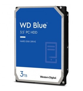 Hard Disk Western Digital Blue 3TB, SATA3, 256MB, 3.5inch, Bulk