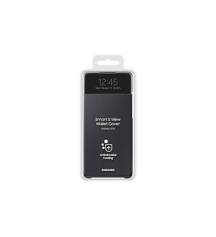 Samsung EF-EA725PBEGEE carcasă pentru telefon mobil 17 cm (6.7") Carcasă tip portmoneu Negru