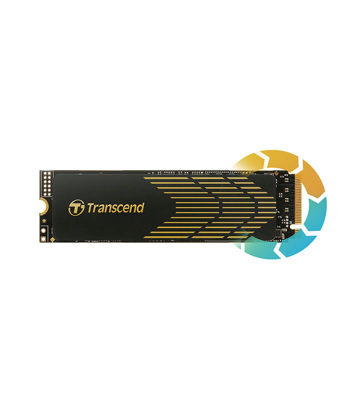 TRANSCEND MTE2ac40S 1TB M.2 2280 PCIe Gen4x4 M-Key 3D TLC with Dram
