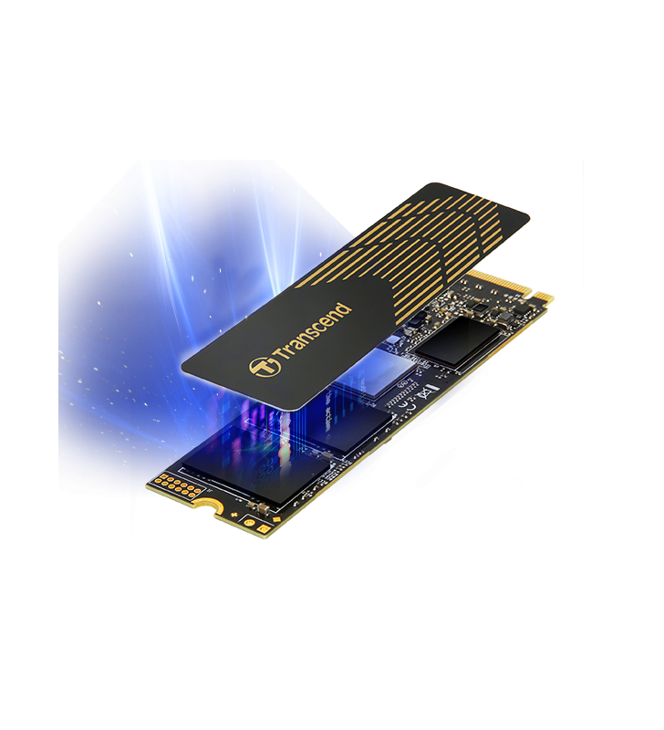 TRANSCEND MTE2ac40S 1TB M.2 2280 PCIe Gen4x4 M-Key 3D TLC with Dram