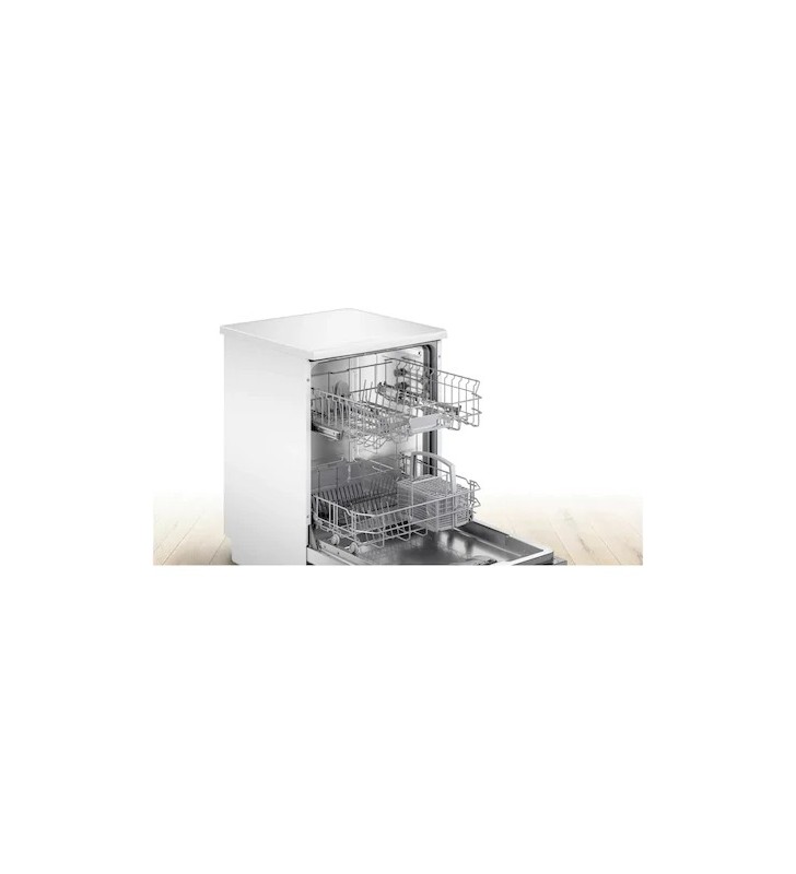 Masina de spalat vase independenta BOSCH, 12 seturi, 5 programe, 60 cm, Clasa E, seria 2, alb