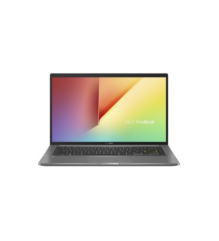 Laptop ultraportabil ASUS VivoBook S14 S435EA cu procesor Intel® Core™ i7-1165G7 pana la 4.70 GHz, 14", Full HD, 16GB, 1TB SSD, Intel® Iris Xe Graphics, Windows 10 Pro, Light Grey