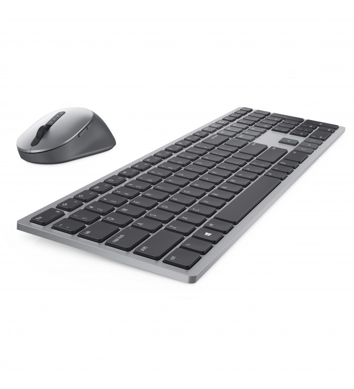 DELL KM7321W tastaturi RF Wireless + Bluetooth QWERTZ Germană Gri, Titan