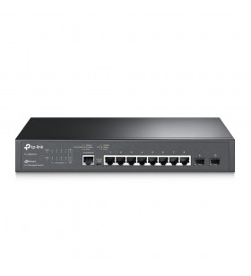 TP-LINK TL-SG3210 switch-uri Gestionate L2 Gigabit Ethernet (10/100/1000) Negru