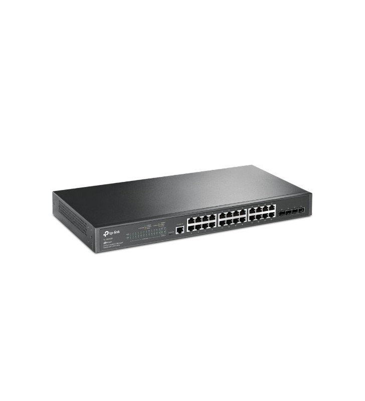 TP-LINK TL-SG3428 switch-uri Gestionate L2 Gigabit Ethernet (10/100/1000) 1U Negru