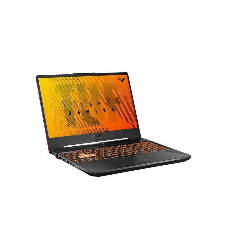 Laptop ASUS TUF A15 FA506QM-HN008, AMD Ryzen 7 5800H, 15.6inch, RAM 16GB, SSD 512GB, nVidia GeForce RTX 3060 6GB, No OS, Bonfire Black