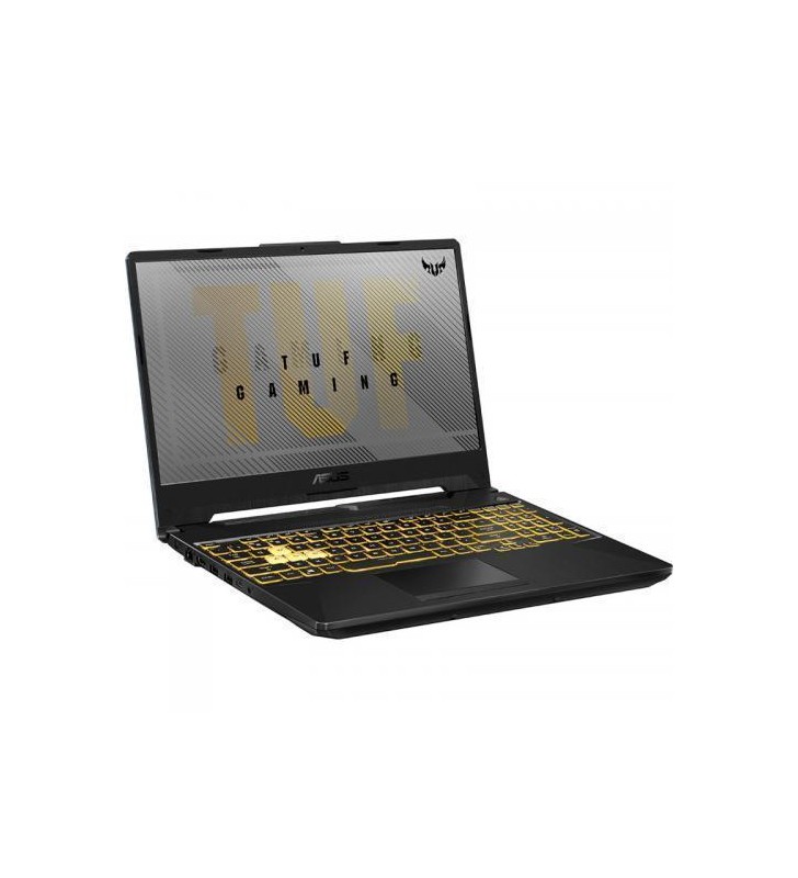 Laptop ASUS TUF A15 FA506QM-HN016, AMD Ryzen 7 5800H, 15.6inch, RAM 16GB, SSD 512GB, nVidia GeForce RTX 3060 6GB, No OS, Fortress Grey