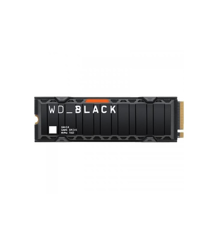 SSD Western Digital Black SN850 Heatsink 500GB, PCI Express 4.0 x4, M.2 2280, Bulk