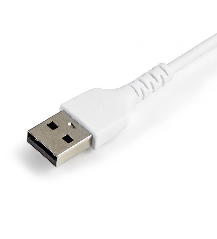StarTech.com RUSBLTMM30CMW cabluri pentru telefoanele mobile Alb 0,3 m USB A Conector Lightning