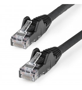 StarTech.com N6LPATCH3MBK cabluri de rețea Negru 3 m Cat6 U/UTP (UTP)