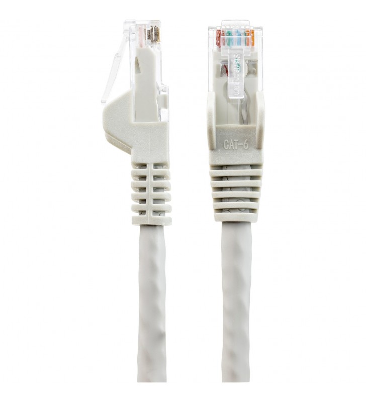 StarTech.com N6LPATCH3MGR cabluri de rețea Gri 3 m Cat6 U/UTP (UTP)