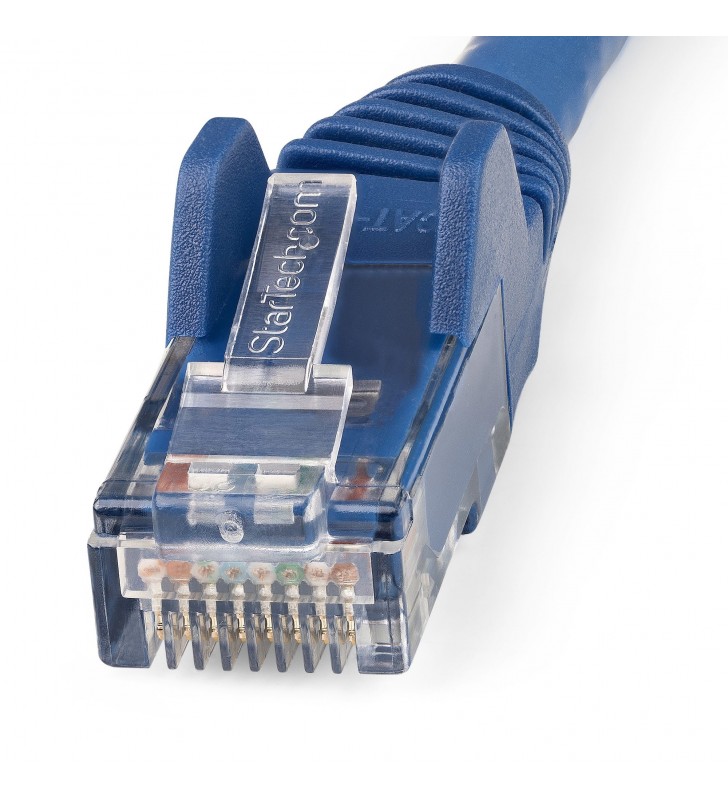 StarTech.com N6LPATCH50CMBL cabluri de rețea Albastru 0,5 m Cat6 U/UTP (UTP)