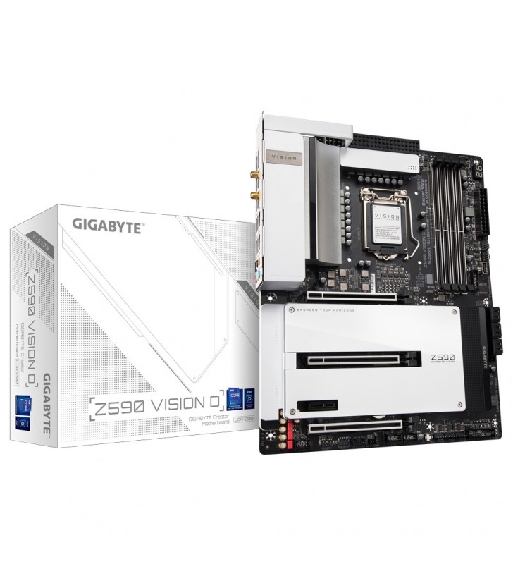 Gigabyte Z590 VISION D plăci de bază Intel Z590 Express LGA 1200 ATX