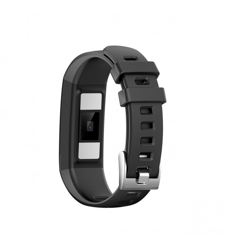 Smart Band, colorful 0.96inch TFT, ECG+PPG function, IP67 waterproof, multi-sport mode, compatibility with iOS and android, battery 105mAh, Black, host: 55*19.5*12mm, strap: 18wide*240mm, 24g