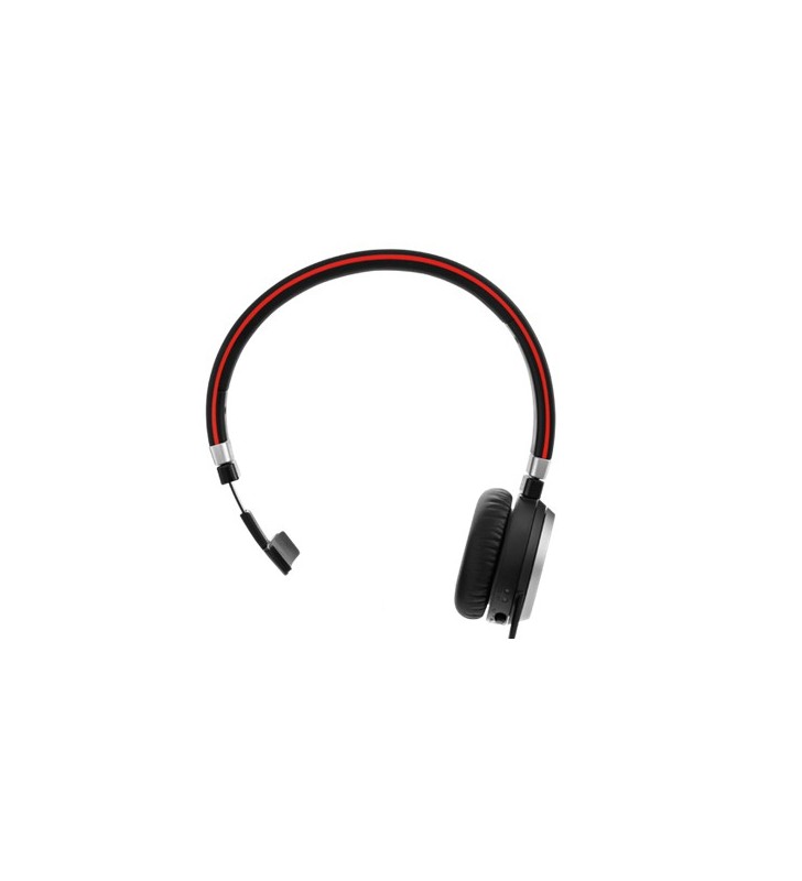 Jabra Evolve 65 MS mono Căști Bandă de fixare pe cap Bluetooth Negru