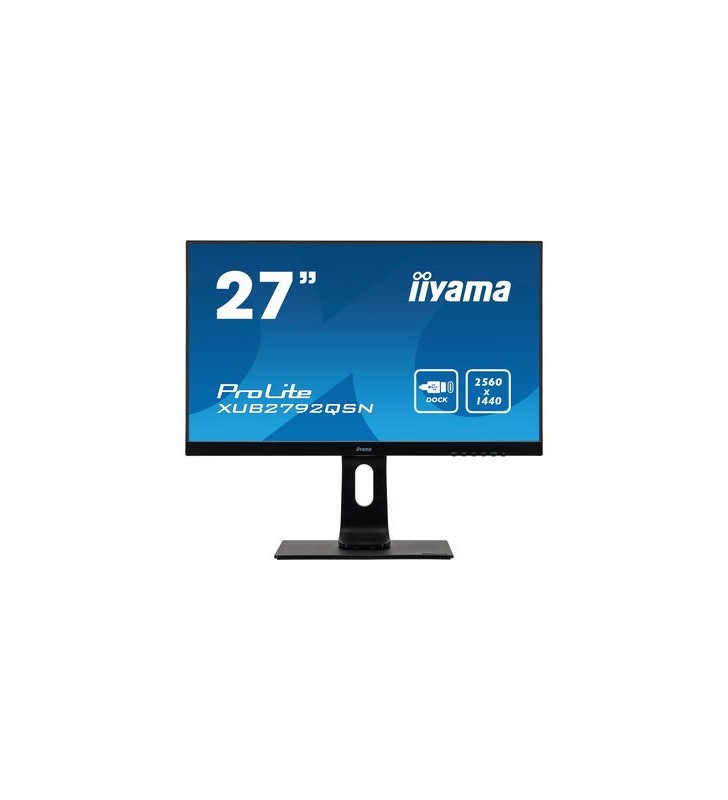iiyama ProLite XUB2792QSN-B1 monitoare LCD 68,6 cm (27") 2560 x 1440 Pixel WQXGA LED Negru