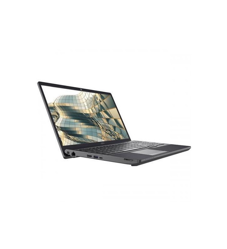 Laptop Fujitsu Lifebook A3510, Intel Core i5-1035G1, 15.6inch, RAM 8GB, SSD 512GB, Intel UHD Graphics, No OS, Black