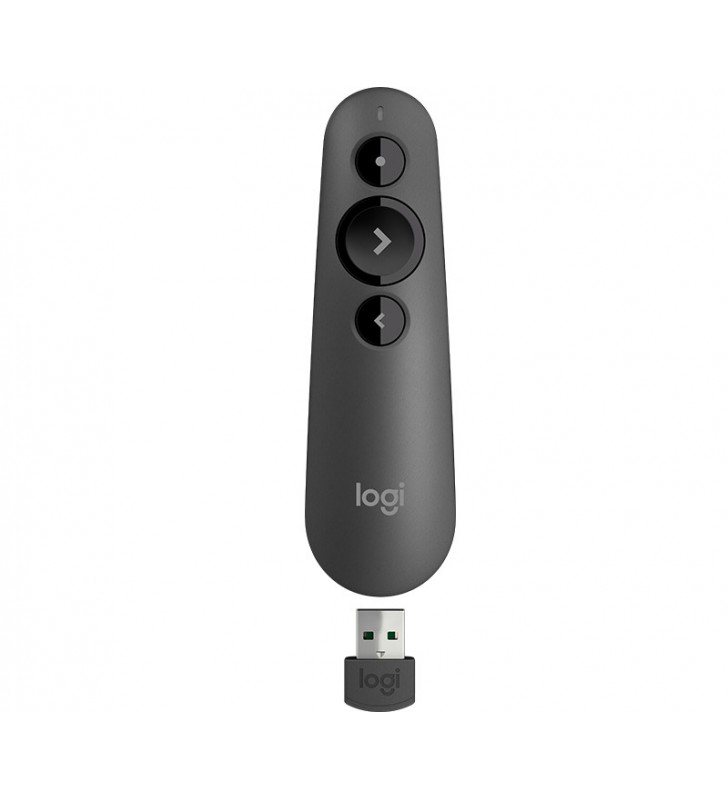 Logitech R500s prezentatori wireless Bluetooth/RF Grafit