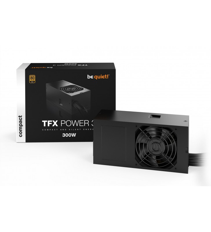 be quiet! TFX POWER 3 300W Gold unități de alimentare cu curent 20+4 pin ATX Negru