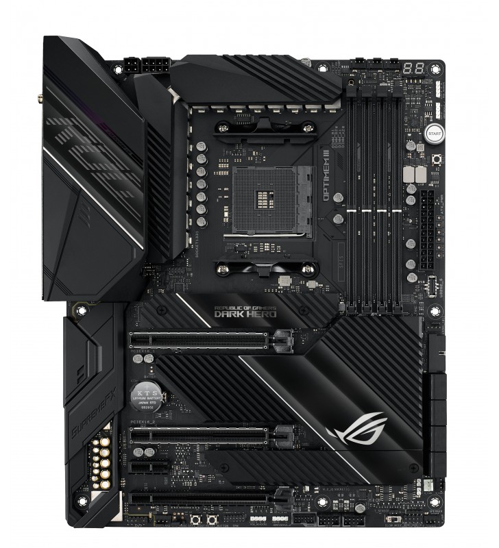 Placa de baza ASUS X570 ROG Crosshair VIII Dark hero, AMD x570, Socket AM4, ATX