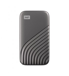 SSD portabil Western Digital 500GB, USB-C, 3.2inch, Gray