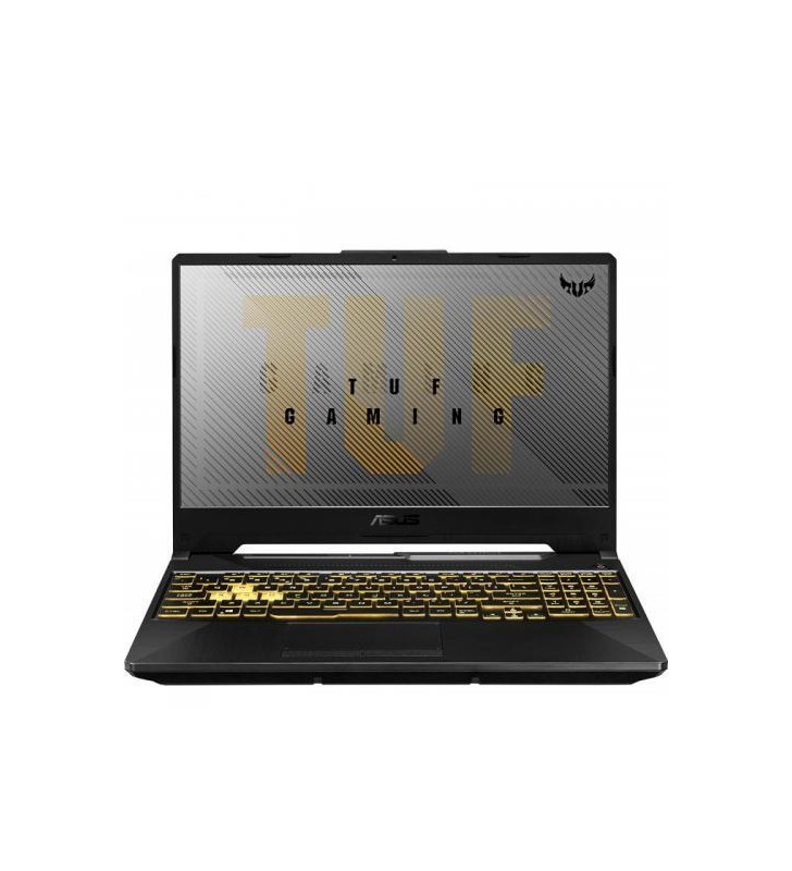 Laptop ASUS TUF A15 FA506IU-AL010, AMD Ryzen 7 4800H, 15.6inch, RAM 8GB, SSD 512GB, nVidia GeForce GTX 1660 Ti 6GB, No OS, Fortress Grey