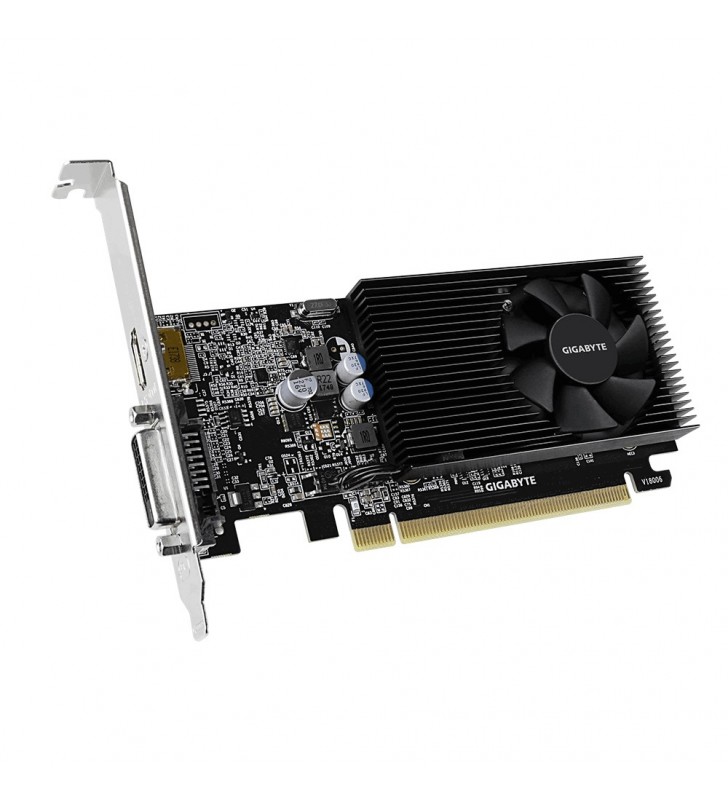 Placa video GIGABYTE nVidia GeForce GT 1030 Low Profile D4 2GB, GDDR4, 64bit